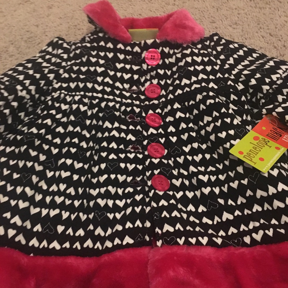 Black and pink jacket